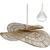 Lumisky SOLARA NOMAD lampada a sospensione in juta naturale stile bohémien con lampadina LED nomade