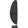 ULTCOVER Copertura per ombrellone da patio, 600D, impermeabile, per esterni, offset a banana, adatta per ombrelli a sbalzo da 30 a 4 m, nero