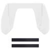 Getdoublerich Manopole ergonomiche per ANBERNIC RG 40XXV, per pla Game Handle | Su misura per RG 40XXV, per materiale PLA, controllo migliorato, dimensioni compatte 13,4 cm, nero, grigio, bianco, arancione