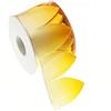 Sirene Margherita Nastro Portaconfetti con Videoistruzioni scaricabili Made in Italy per bomboniere in Gros Grain e Organza (Sfumato Giallo Oro, 7.00)