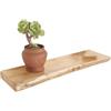 EYTVYUWPT Scaffale A Muro Per Pareti Divisorie, Scaffale Originale In Legno Laminato, Scaffale A Muro Per Pareti Divisorie, Legno Massiccio, Bordi Irregolari, Pannelli Ispessiti, Spessore 2,5CM(Original Wood,40