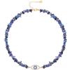 Aobei Pearl Gemstone Beads Choker Collana per le Donne Bohemian Beaded Neck Gioielli