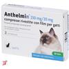 KRKA FARMACEUTICI MILANO SRL ANTHELMIN*2CPR 230+20MG GATTO