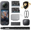 Insta360 X5 - Videocamera 360° Essential Bundle con FlexiCare di 2 anni