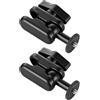 yanwuwa Camera Rig Mount Adapter 2 Pack con manopola, 14 a 17mm femmina | Per l'utilizzo di supporto, treppiede e montaggio
