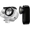 RiseNova 4K Action Camera Impermeabile per Moto e Bicicletta Equitazione | Mini videoregistratore HD con alloggiamento in ABS, portatile per Dash Cam per sport all'aria aperta