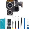 MrR.OMW Kit di ricambio per fotocamera posteriore per iPhone 13 Pro/13 Pro Max da 12 MP, modulo cavo flessibile per fotocamera posteriore 4K HDR registrazione video 5X modelli A2636 A2638 A2639 A2640 A2483