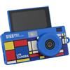 Beimus Fotocamera piccola con filtro fotografico multiplo, tipo C, blu | Batteria ricaricabile, stile vintage, adatta per adolescenti e appassionati di fotografia, ideale per le istantanee