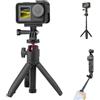 Hosann Century Treppiede per fotocamera, mini treppiede da tavolo per selfie, vite da 1/4, per Canon G7X Mark III/Sony ZV-1/RX100 Osmo Pocket3 Osmo Nano allungabile palmare Vlogging video video supporto da tavolo