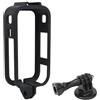 Wusvive Telaio esteso con slitta fredda per treppiede Insta360 X6 | ABS, riprese orizzontali e verticali, foro per treppiede da 1/4\, adatto a luci e microfoni, facile per la batteria per
