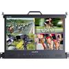 LILLIPUT RM1731S-12G 17.3 pollici DSLR Touch Screen Camera Monitor Field Monitor 1920×1080 FullHD IPS 1RU allungabile Montaggio rack Monitor 4K HDMI Ingresso/uscita Multi Screen Video Peaking Focus