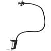 HUSHUI Supporto a collo di cigno, regolazione flessibile, rotazione a 360°, impugnatura stabile con vite da 1/4, per webcam C922 C930e C920S C920 C615 C960 C920x (supporto per dispositivi a forma di