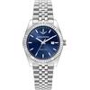 LUCIEN ROCHAT Orologio Donna, Tempo, Data, Analogico, 35 mm, Collezione BIENNE, Blu - R0453124518