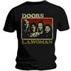 Iron Maiden Maglietta ufficiale le porte Jim Morrison LA donna a fascia Vintage, tutte le misure