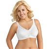 Exquisite Form 5100548 Fully Side Shaping Wireless Full-Coverage Bra with Back Closure & Floral Lace Reggiseno Donna (Pacco da 1)