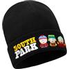 South Park Accessori Invernali per Ragazzo Adolescenti, 1 o 3 Pz Morbido Berretto Nero o Set di Berretto, Guanti e Sciarpa