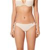 YSABEL MORA. Slip Bikini Annodato Tessuto Traforato. Mini Lacci Laterali. da Abbinare a Un Top Bikini per Creare Il Bikini Perfetto. Collezione Sand.