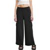Urban Classics Pantaloni Cargo Terry da Donna a Vita Alta, Nero, XXXXXL
