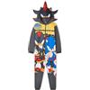 Get Trend Sonic The Hedgehog Tuta Intera Bambino 4-10 Anni, Pile Pigiama Intero Bambini con o Senza Cappuccio, Regalo Ragazzo (4-5 Anni, Multi Shadow)