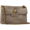 KURT GEIGER LONDON FABRIC MINI KENSINGTON Oro N/A