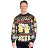 Get Trend Maglione Uomo M-2XL, Lavorato a Maglia Girocollo Caldo con Motivo Divertente Maglioni di Natale, Regalo Uomo