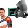 Mvellir Relevo - Massaggiatore per spalle 3 in 1, senza fili, con calore e vibrazione, indicatore LED, massaggiatore per spalle, per casa, ufficio