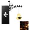 Lerkely Library Lantern Decorative Bookshelf Lighting, Lanterna da biblioteca vintage in legno, ampe da biblioteca, lampade da tavolo, regali di Halloween