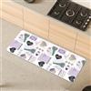 Comart - Tappeto Cucina Malaga - PVC Impermeabile - 55x130 cm Lavanda