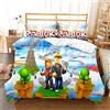 Ste-X Set Copripiumino 3 Pezzi Set Biancheria da Letto Roblox Copripiumino in Morbida Microfibra di Facile Manutenzione per Adolescenti, Ragazze, Bambini (150x200cm,Roblox 02)