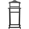 MAURY'S IL NUMERO UNO DEL RISPARMIO MAURY'S Indossatore Appendiabiti da Camera Pratic Legno di Faggio 44 X 25 X H 98 cm (NERO)