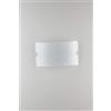 Fan Europe Lighting Fan Europe Luce_Ambiente_Design - Plafoniera decorativa a filo, vetro bianco lucido, attacco E27