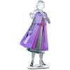 Swarovski Frozen 2 statuine di cristallo, viola/rosa/bianco/grigio, 13 x 5,9 x 4,5 cm