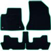 OCC Design - Tappetini Auto, Compatibile con Citroen C4 Picasso (2006-2013), Velluto/Polipropilene, Ancora Originale, Retro Antiscivolo, Talloniera, 4 Pezzi