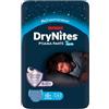 DryNites Huggies Drynites Mutandine Assorbenti per la Notte per Bambino, Taglia XL (48-60 Kg), Confezione da 27 Pezzi (9x3)