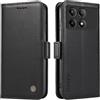XINNI Cover per Xiaomi Poco X6 PRO 5G Custodia | Semplice Cellulare Libro Antiurto Flip Pelle PU/TPU Magnetica Case