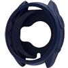 MGUEIAO 2 Pezzi Cover Compatibile con Garmin Forerunner 965, Morbido Silicone Antiurto Custodia, Leggera - Blue
