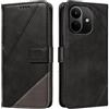 XINNI Cover per Xiaomi Redmi Note 17 Pro 5G | Custodia Cellulare Libro Antiurto Flip Pelle PU/TPU, Portafoglio Flip Magnetica Case