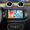 Surakey Autoradio Android 13 da 9 pollici 2+32G, autoradio compatibile con Mercedes Benz Smart 2014-2022 con Carplay wireless, Android Auto Bluetooth, Wi-Fi, FM/RDS, SWC