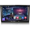 Erisin Qualcomm 8-Core Android 14 8GB+128GB Autoradio Bluetooth GPS Navigatore per Opel Antara Astra H Corsa D C Meriva B Signum Vivaro Zafira Combo 8 CarPlay Android Auto WiFi 4G DAB+ DSP CANbus USB