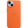 Apple Custodia MagSafe in pelle per iPhone 14 - Arancione