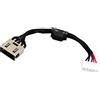 JINTAI per Lenovo ideapad Y70015ISK 80NV Y700 Touch15ISK 80NW Y70015ACZ 80NY Connettore di Alimentazione DC Power Jack Dock Port Plug Socket 5C10K25519 DC30100PD00 DC30100PM00