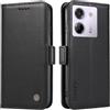 XINNI Cover per Xiaomi Poco M7 PRO 5G Custodia | Semplice Cellulare Libro Antiurto Flip Pelle PU/TPU Magnetica Case