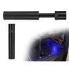 KAPSING supporto per scheda grafica, supporto GPU,supporto per scheda grafica in alluminio,supporto per scheda grafica regolabile in altezza,staffa di supporto,staffa di flessione(nero,72,5-111,5 mm)