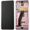 SRJTEK OLED Per Samsung Galaxy S20 5G Schermo di Ricambio Per Samsung Galaxy S20 5G Display LCD Per SM-G980, SM-G980F Touch Screen Digitizer Assembly Kit di Riparazione Con Cornice (con Impronte Digitali