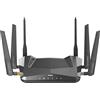 D-Link DIR-X5460 Router EXO AX5400 Wi-Fi 6 con porta WAN e 4 porte LAN, MU-MIMO, gestione della banda SmartConnect, WPA3, Speedtest integrato. Si integra con Amazon Alexa e Google Assistant.
