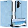 ZONNAVI Cover per Samsung Galaxy A26 5G, [Blocco RFID] Custodia a Libro in Pelle con Porta Carte, Flip Case Portafoglio Antiurto Cover per Samsung A26 5G (Blu chiaro)