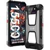 HBDBJRWB 8849 Serbatoio 2 Robusto di Unihertz Proiettore 22GB RAM 512 GB ROM 108MP Lampada da campeggio 64MP Super Night Vision G99 15500 mAh TF NFC
