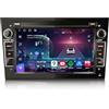 Erisin Qualcomm 8-Core Android 14 8GB+128GB Autoradio Bluetooth GPS Navigatore per Opel Antara Astra H Corsa D C Meriva B Signum Vivaro Zafira Combo 7 CarPlay Android Auto WiFi 4G DAB+ DSP USB CANbus