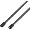 QUARKZMAN 2 Pezzi 160mm Tubo Di Protezione In Plastica Per Antenna Nero