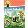 Nelson Verlag Der kleine Maulwurf: Mein liebstes Stickerbuch: Sticker- und Malbuch für Kinder ab 3 Jahren